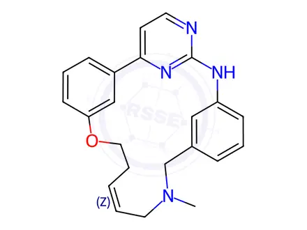Chemical structure of (E/Z)-Zotiraciclib
