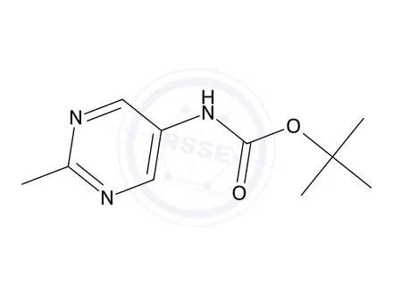 Chemical structure of (2-Methyl-pyrimidin-5-yl)-carbamic acid tert-butyl ester