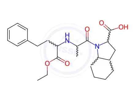 Chemical structure of Indolapril Impurity 1