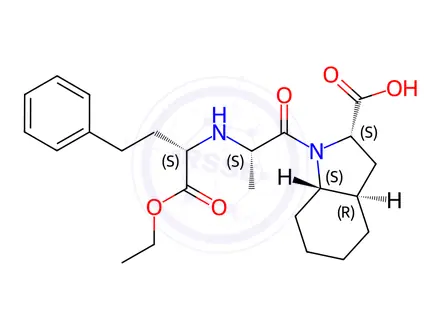 Chemical structure of Trandolapril