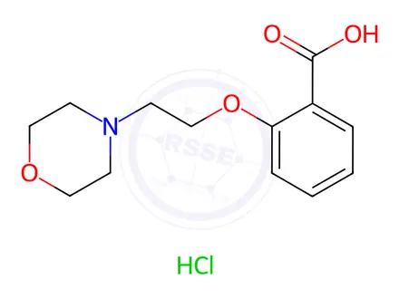 Chemical structure of 2-(2-Morpholin-4-yl-ethoxy)-benzoic acidhydrochloride