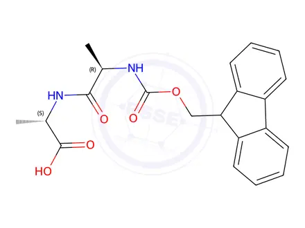 Chemical structure of Fmoc-D-Ala-Ala-OH