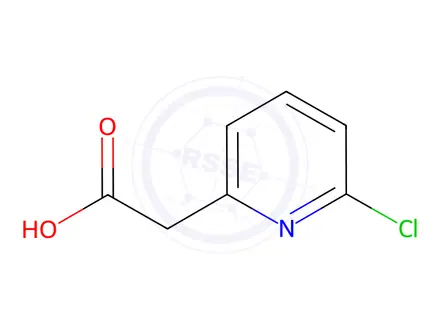 Chemical structure of (6-Chloropyridin-2-yl)acetic acid