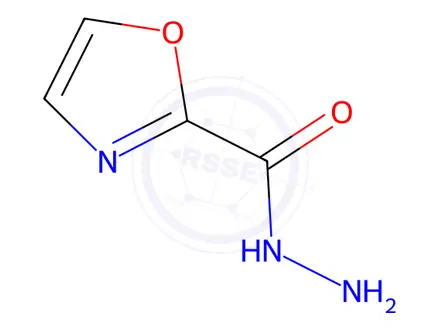 Chemical structure of Oxazole-2-carboxylic acid hydrazide
