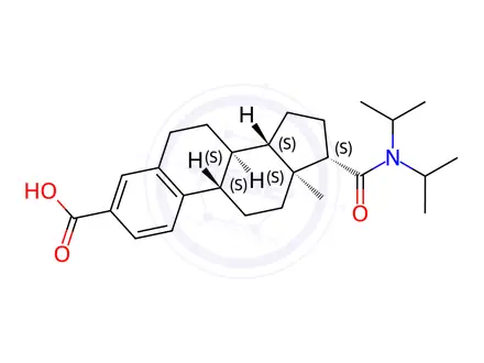 Chemical structure of 17β-(N,N-Diisopropylcarbamoyl)Estra-1,3,5(10)-Triene-3