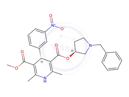 Chemical structure of Barnidipine