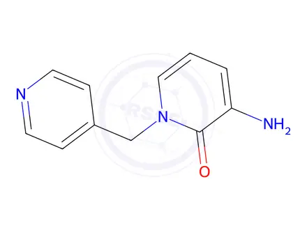 Chemical structure of 3-Amino-1-(pyridin-4-ylmethyl)pyridin-2(1h)-one