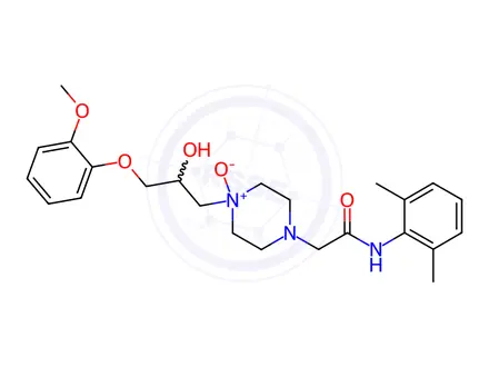 Chemical structure of Ranolazine N-Oxide-2