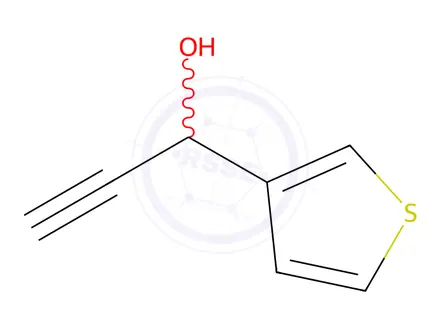 Chemical structure of 1-(3-Thienyl)-2-propyn-1-ol