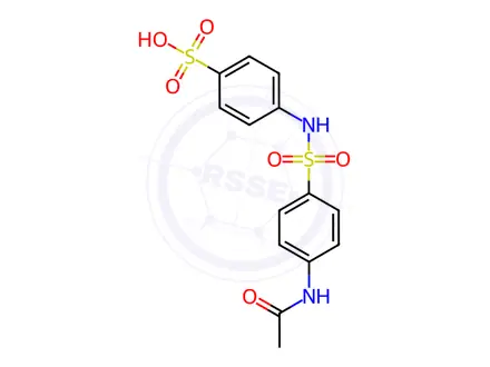 Chemical structure of Sulfadimethoxine Impurity 26
