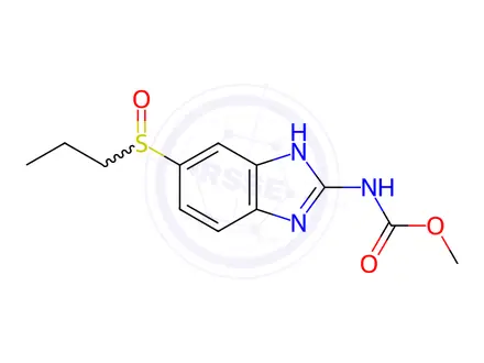 Chemical structure of Albendazole Sulfoxide