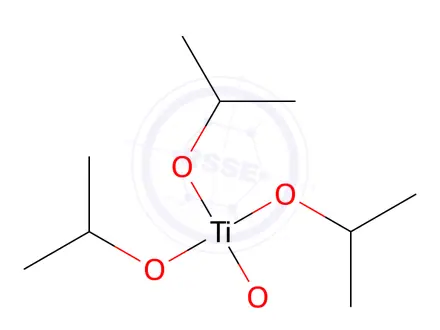 Chemical structure of Titanic(IV) acid, tetraisopropyl ester