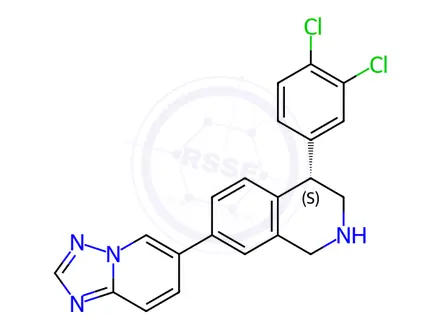 Chemical structure of BMS 866949
