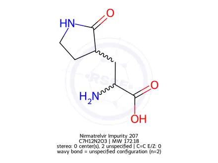 Chemical structure of Nirmatrelvir Impurity 207