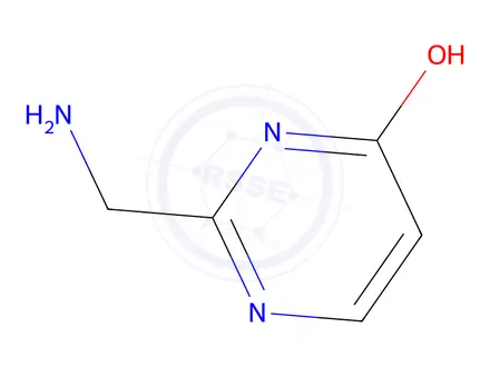 Chemical structure of 2-(Aminomethyl)pyrimidin-4-ol