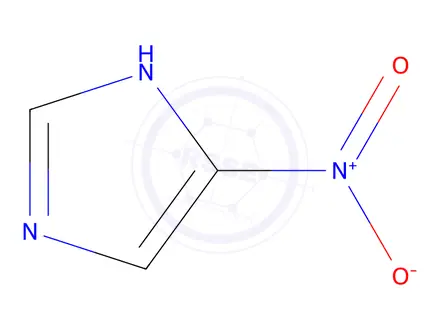 Chemical structure of Metronidazole Impurity B