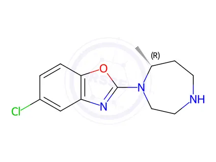 Chemical structure of Suvorexant Impurity 90