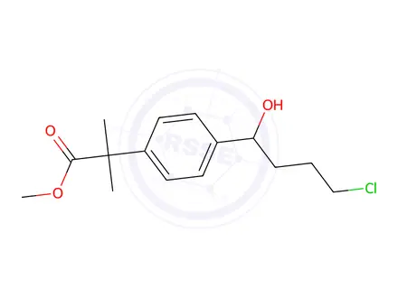Chemical structure of Fexofenadine Impurity 12