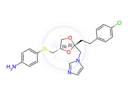 Chemical structure of Azalanstat