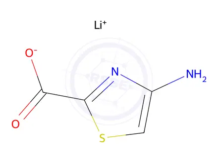 Chemical structure of Lithium 4-aminothiazole-2-carboxylate