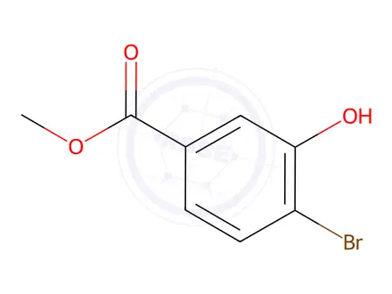 Chemical structure of 4-Bromo-3-hydroxybenzoic Acid Methyl Ester