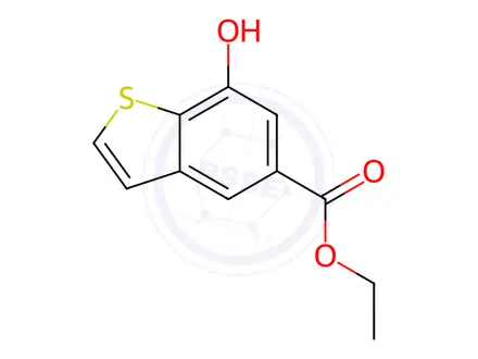 Chemical structure of Ethyl 7-hydroxybenzo[b]thiophene-5-carboxylate