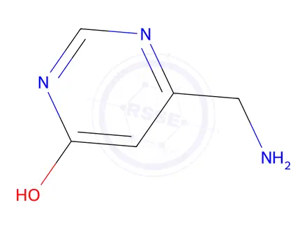 Chemical structure of 6-(aminomethyl)-1,4-dihydropyrimidin-4-one hydrochloride