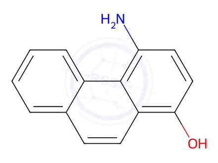 Chemical structure of 4-Aminophenanthren-1-ol