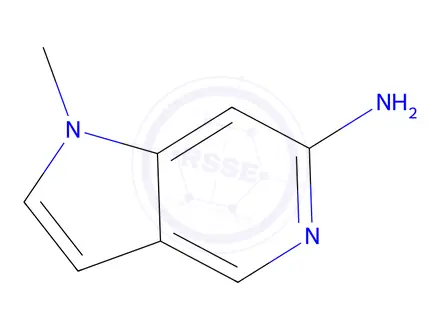 Chemical structure of 1-Methyl-1H-pyrrolo[3,2-c]pyridin-6-amine