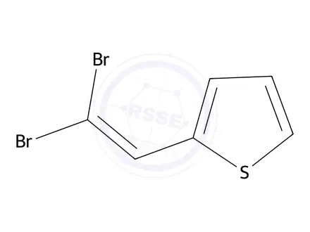 Chemical structure of 2-(2,2-Dibromovinyl)thiophene