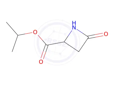 Chemical structure of Isopropyl 4-oxo-2-azetidinecarboxylate