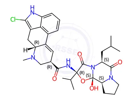 Chemical structure of Bromocriptine Impurity 10
