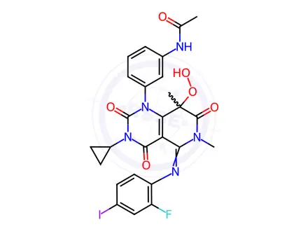 Chemical structure of Trametinib Impurity 42