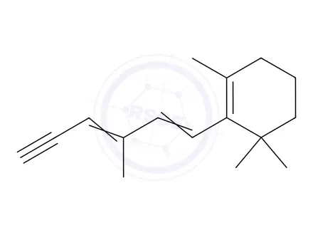 Chemical structure of 1,3,3-Trimethyl-2-[(1E,3E)-3-methyl-1,3-hexadien-5-ynyl]-cyclohexane