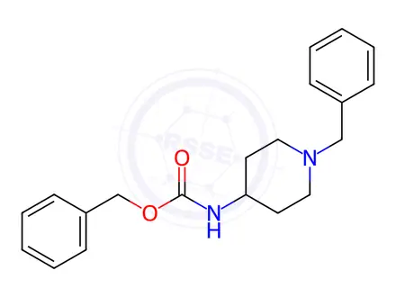 Chemical structure of 1-Benzyl-4-benzyloxycarbonylaminopiperidine