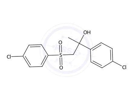 Chemical structure of 1-(4-Chlorobenzenesulfonyl)-2-(4-chlorophenyl)propan-2-ol