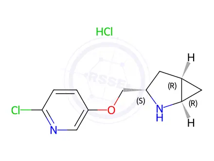 Chemical structure of SUVN-911 Hydrochloride