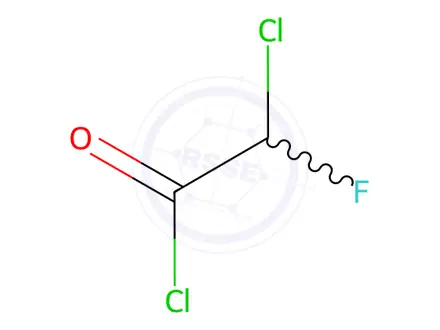 Chemical structure of Chlorofluoroacetyl Chloride
