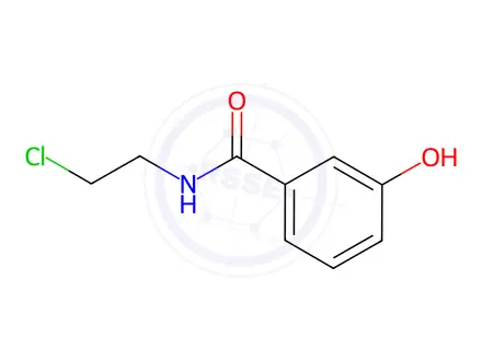 Chemical structure of N-(2-CHloroethyl)-3-hydroxybenzamide
