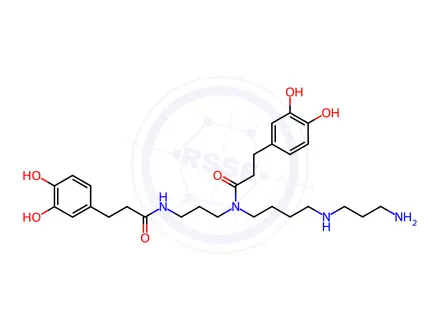 Chemical structure of Kukoamine B Impurity 30