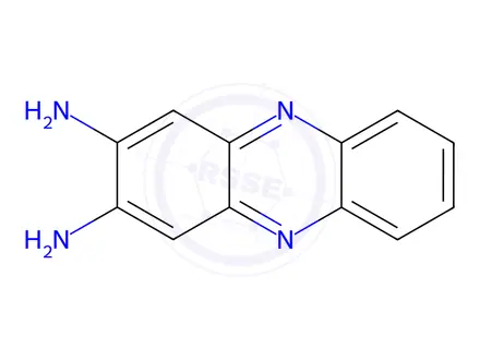 Chemical structure of 2,3-Diaminophenazine
