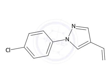 Chemical structure of 1-(4-Chlorophenyl)-1H-pyrazole-4-carbaldehyde