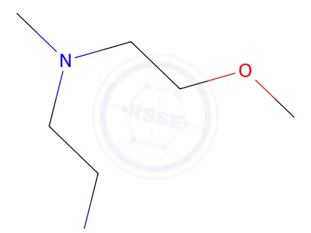 Chemical structure of (2-aminoethyl)(2-methoxyethyl)methylamine