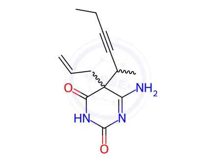 Chemical structure of Uracil Impurity 141