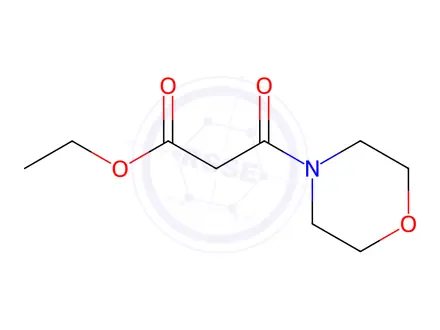 Chemical structure of 3-Morpholin-4-yl-3-oxo-propionic acid ethyl ester