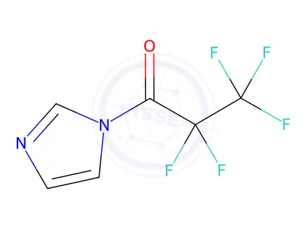 Chemical structure of N-(Pentafluoropropionyl)imidazole