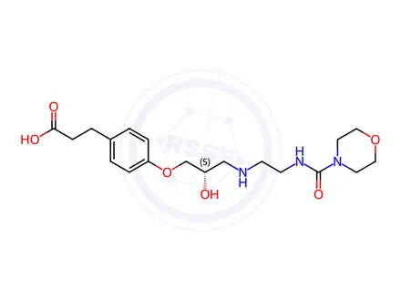 Chemical structure of Landiolol Impurity 153