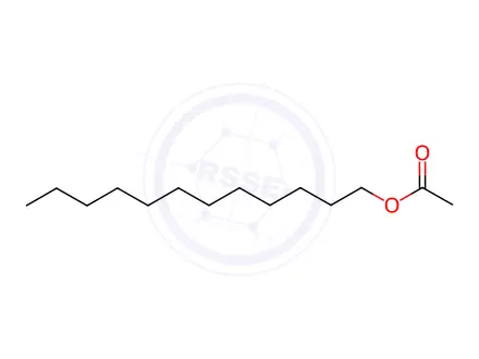 Chemical structure of Dodecyl Acetate