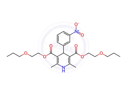 Chemical structure of Niludipine