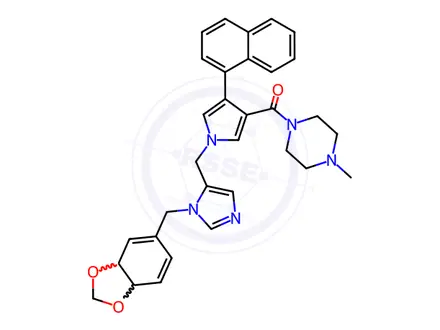 Chemical structure of LB-42908